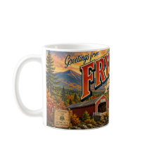 Hälsningar från Fryeburg Maine Kaffe kopp