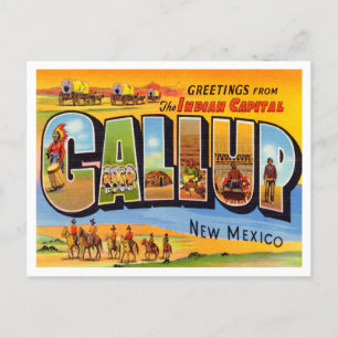Hälsningar från Gallup, New Mexico Resa Vykort