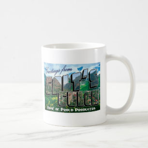 Hälsningar från Galts bergsklyftamuggen Kaffemugg