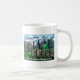 Hälsningar från Galts bergsklyftamuggen Kaffemugg