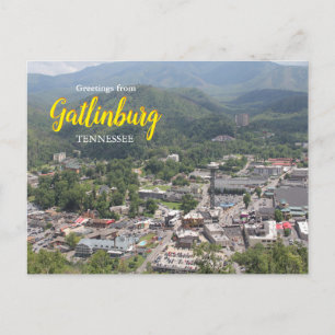 Hälsningar från Gatlinburg Tennessee Vykort