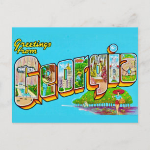Hälsningar från Georgia Vykort