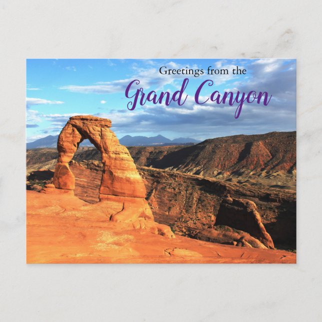 Hälsningar från Grand Canyon   Vykort (Framsida)