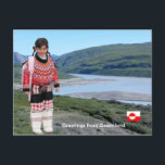 Hälsningar från Grönland 223 Vykort<br><div class="desc">Hälsningar från Grönland 223</div>