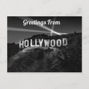 Hälsningar från Hollywood vykort