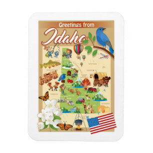 Hälsningar från Idaho Magnet