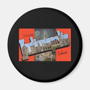 Hälsningar från Indianapolis Indiana Magnet