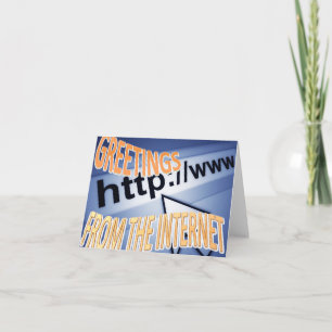 hälsningar från internet kort