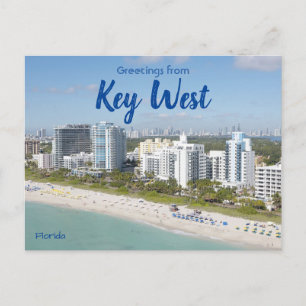 Hälsningar från Key West Florida Vykort