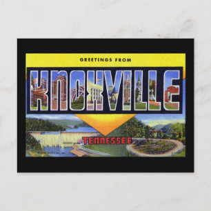 Hälsningar från Knoxville Tennessee Vykort