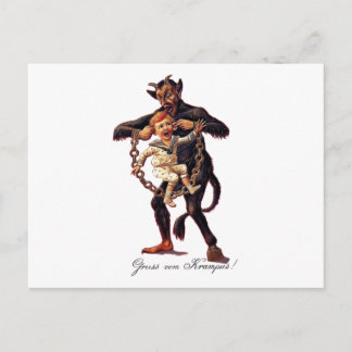 Hälsningar från Krampus Vykort