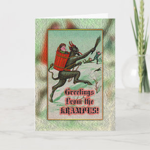 Hälsningar från Krampusen! Kort