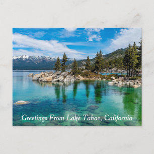 Hälsningar från Lake Tahoe, Kalifornien Vykort