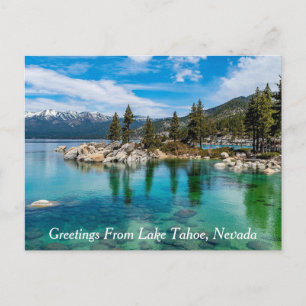 Hälsningar från Lake Tahoe, Nevada Vykort