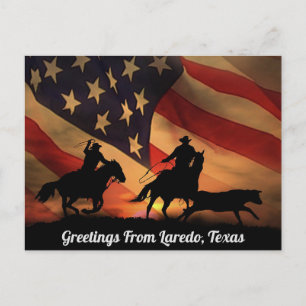 Hälsningar från Laredo, Texas vykort