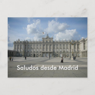 Hälsningar från Madrid Vykort