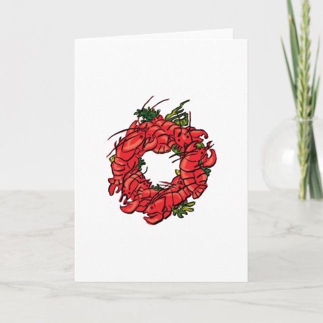 Hälsningar från Maine Helgkort (Framsida)