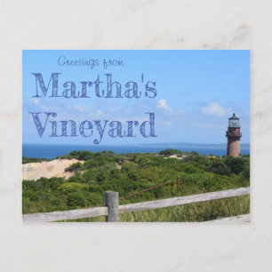 Hälsningar från Martha's Vineyard vykort
