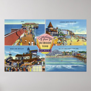 Hälsningar från med sceniskt beskådar 2 poster