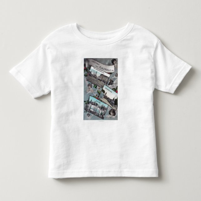 Hälsningar från med sceniskt beskådar 2 t-shirt (Framsida)