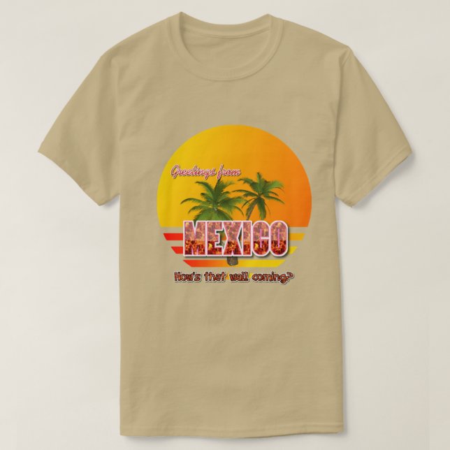 Hälsningar från Mexico Tröja (Design framsida)