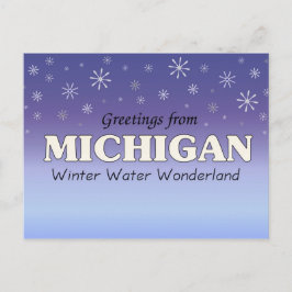 Hälsningar från Michigan Vykort