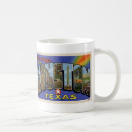Hälsningar från muggen för Houston TX Kaffemugg