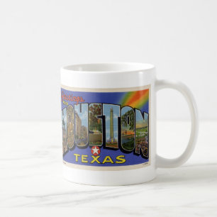 Hälsningar från muggen för Houston TX Kaffemugg