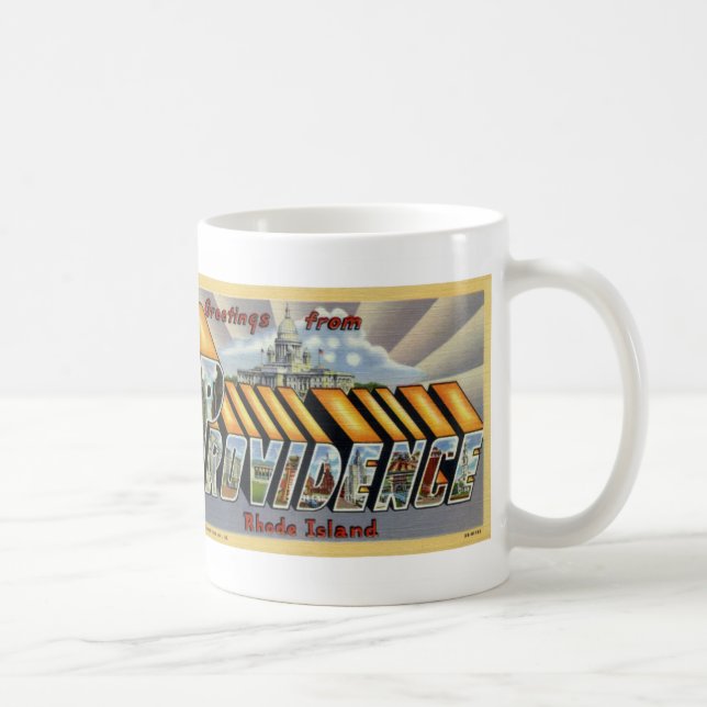 Hälsningar från muggen för Providence Kaffemugg (Höger)