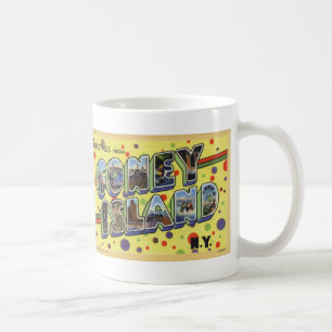 Hälsningar från muggen för vykort för kaffemugg
