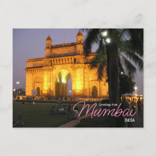 Hälsningar från Mumbai Indien Vykort