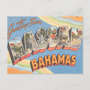 Hälsningar från Nassau Bahamas Vykort