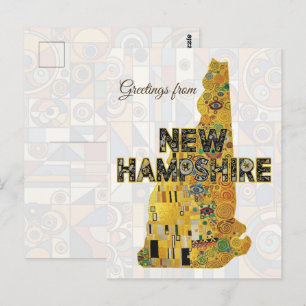 Hälsningar från New Hampshire Vykort