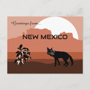 Hälsningar från New Mexico State Vykort