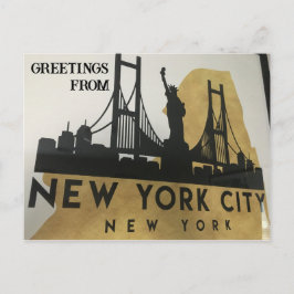 Hälsningar Från New York City Vykort