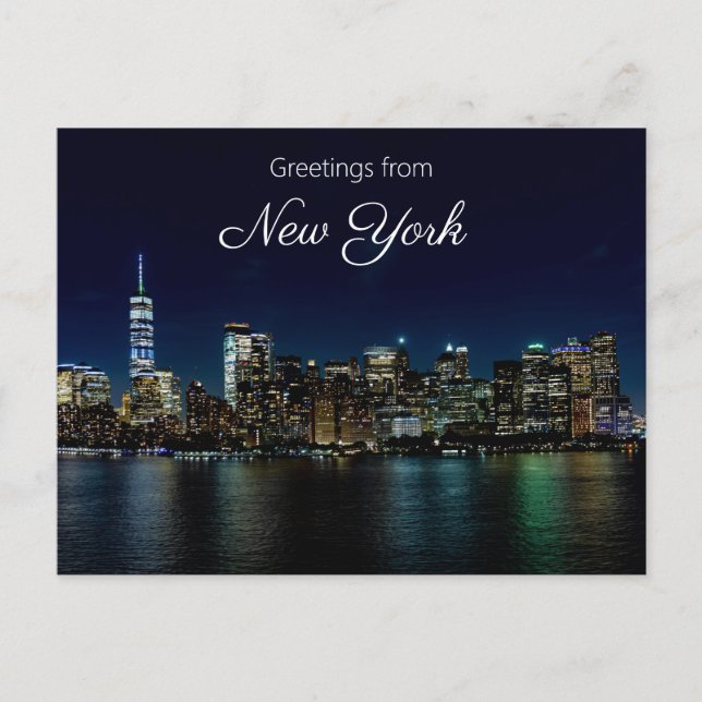 Hälsningar från New York Vykort (Framsida)