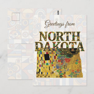 Hälsningar från North Dakota Vykort