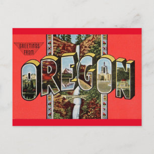 Hälsningar från Oregon vykort