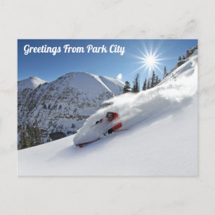 Hälsningar från Park City Slopes Vykort