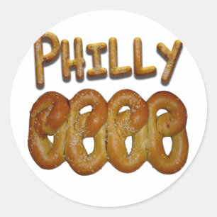 Hälsningar från Philly Runt Klistermärke