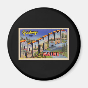 Hälsningar från Portland Maine Magnet