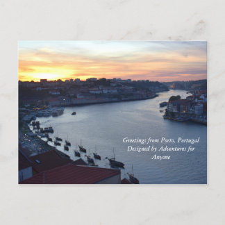 Hälsningar från Porto, Portugal vykort