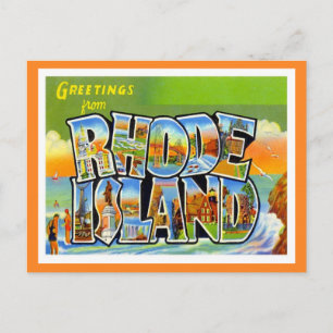 Hälsningar från Rhode Island Vykort