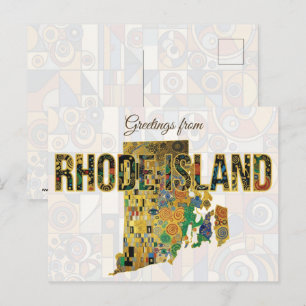 Hälsningar från Rhode Island Vykort