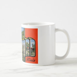 Hälsningar från Rockford Illinois Kaffemugg