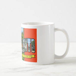 Hälsningar från Sacramento Kalifornien Kaffemugg