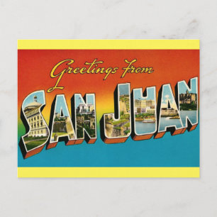 Hälsningar från SAN JUAN PUERTO RICO Vykort
