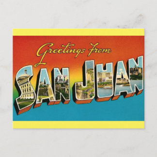 Hälsningar från SAN JUAN PUERTO RICO Vykort