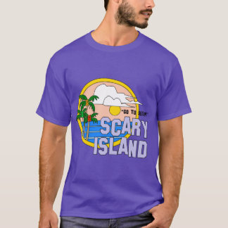 Hälsningar från Scary Islandhe Peach Fuzz T Shirt