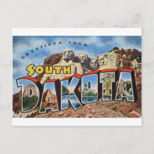 Hälsningar från South Dakota Vykort